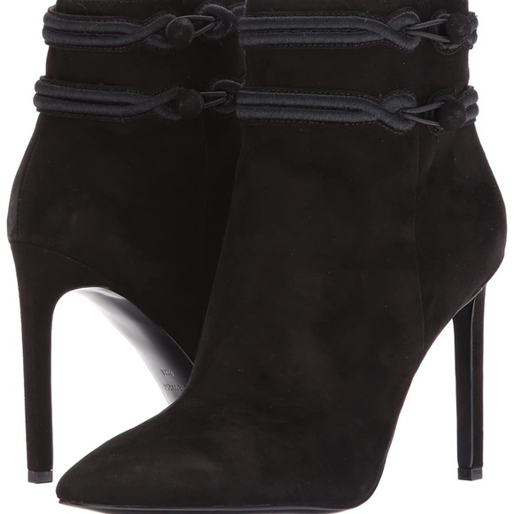 Nine West Shoes Nib Nine West Teresa Suede Booties Poshmark